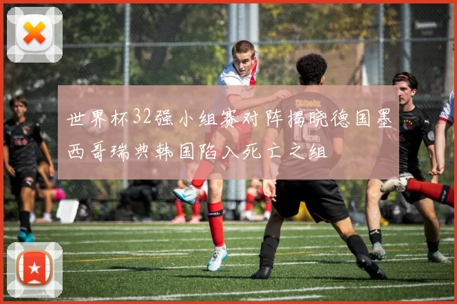 世界杯32强小组赛对阵揭晓德国墨西哥瑞典韩国陷入死亡之组